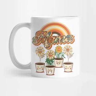 Mothers day  plant mom mama lover groovy Mug